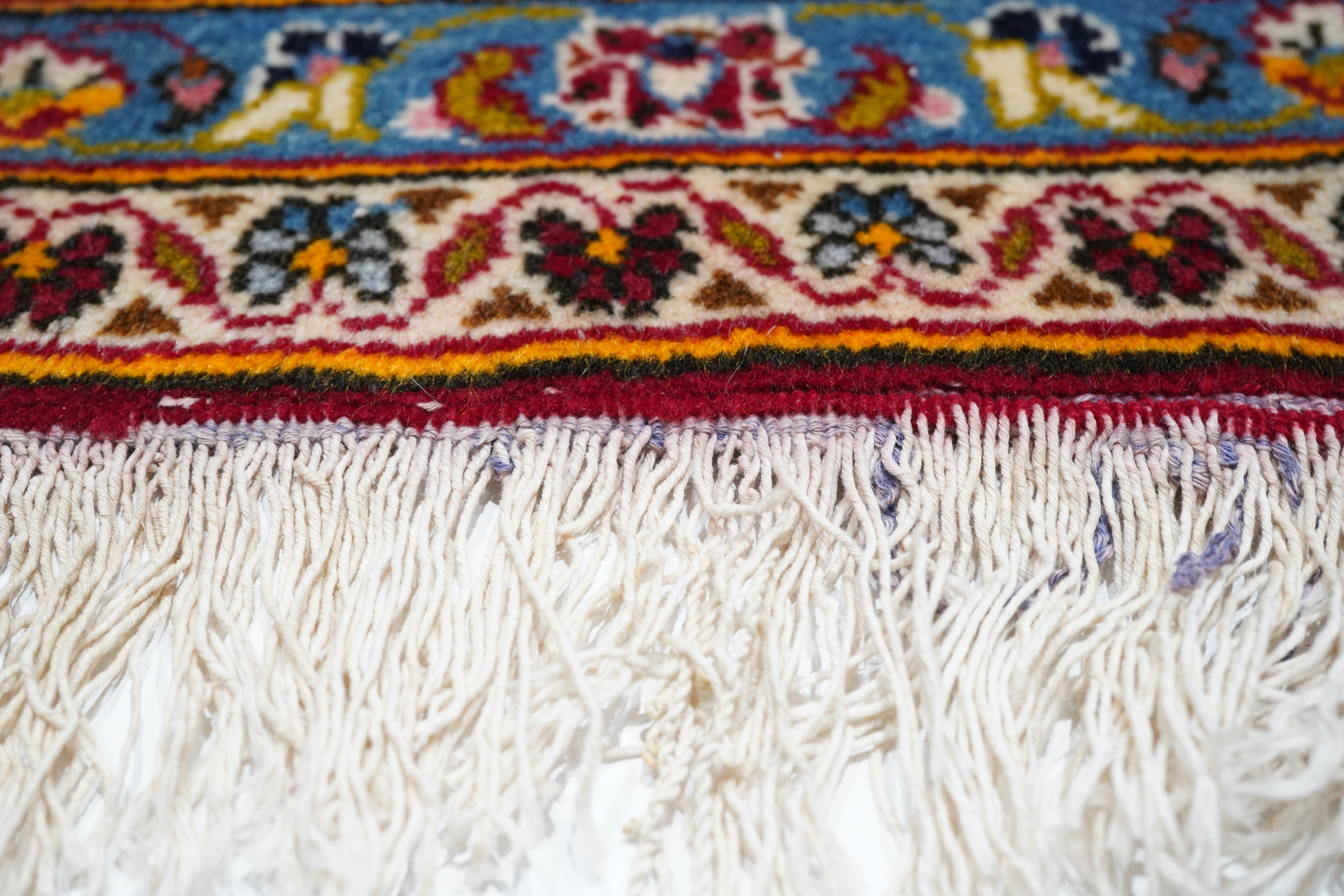 Vintage  Kashan Rug 9'8'' x 13'5''