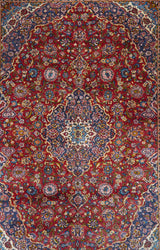 Vintage  Kashan Rug 9'8'' x 13'5''
