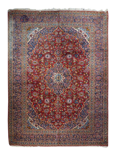 Vintage  Kashan Rug 9'8'' x 13'5''