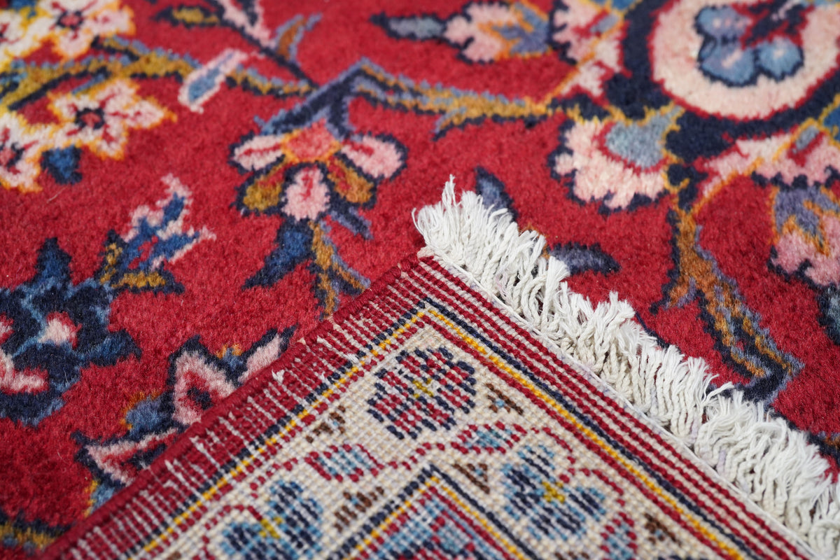Vintage  Kashan Rug 10'8'' x 14'3''