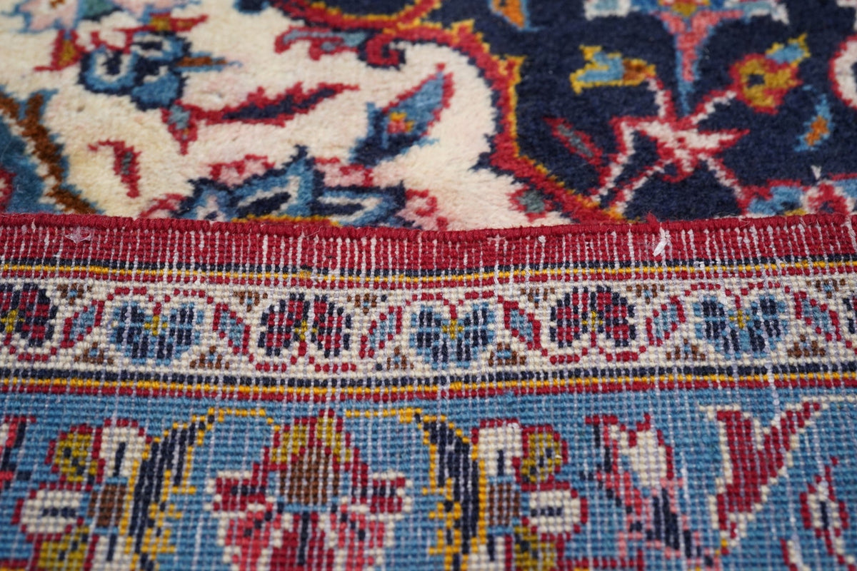 Vintage  Kashan Rug 10'8'' x 14'3''