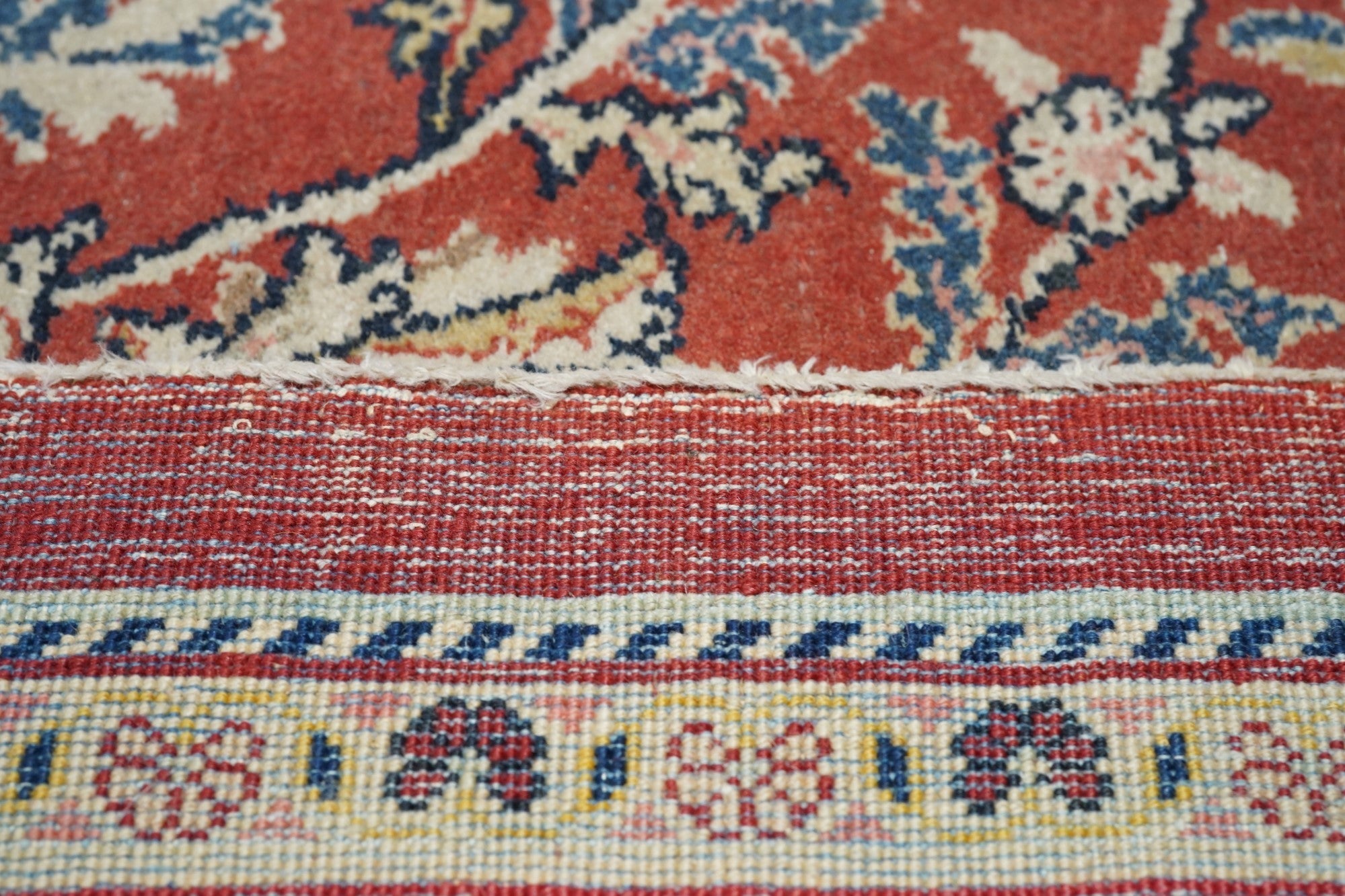 Vintage Farahan Sarouk Rug 10'2'' x 12'10''