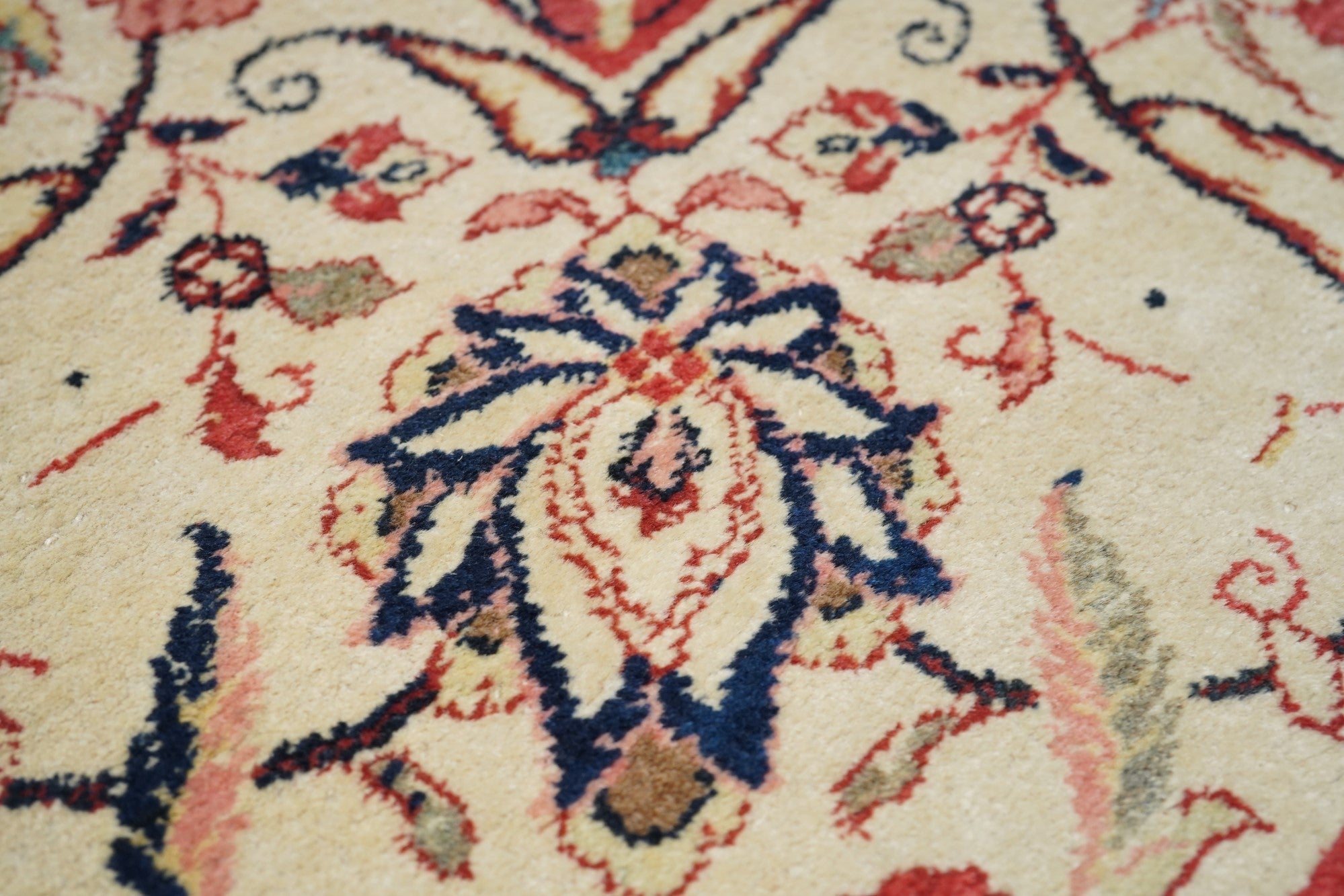 Vintage Farahan Sarouk Rug 10'2'' x 12'10''