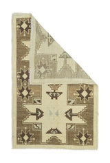 Vintage Turkish Rug 2'10'' x 4'4''
