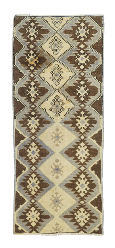 Vintage Turkish Rug 2'6'' x 6'4''