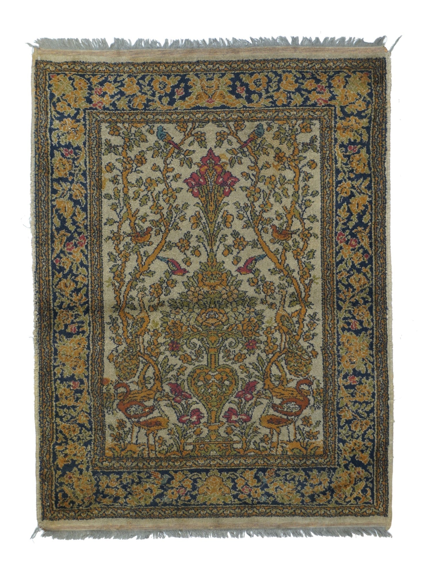 Vintage Belgium Rug 3'1'' x 4'2''
