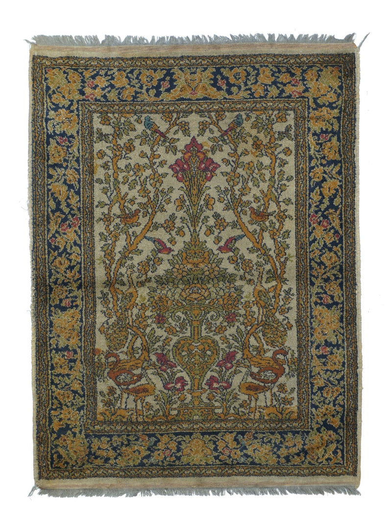 Vintage Belgium Rug 3'1'' x 4'2''