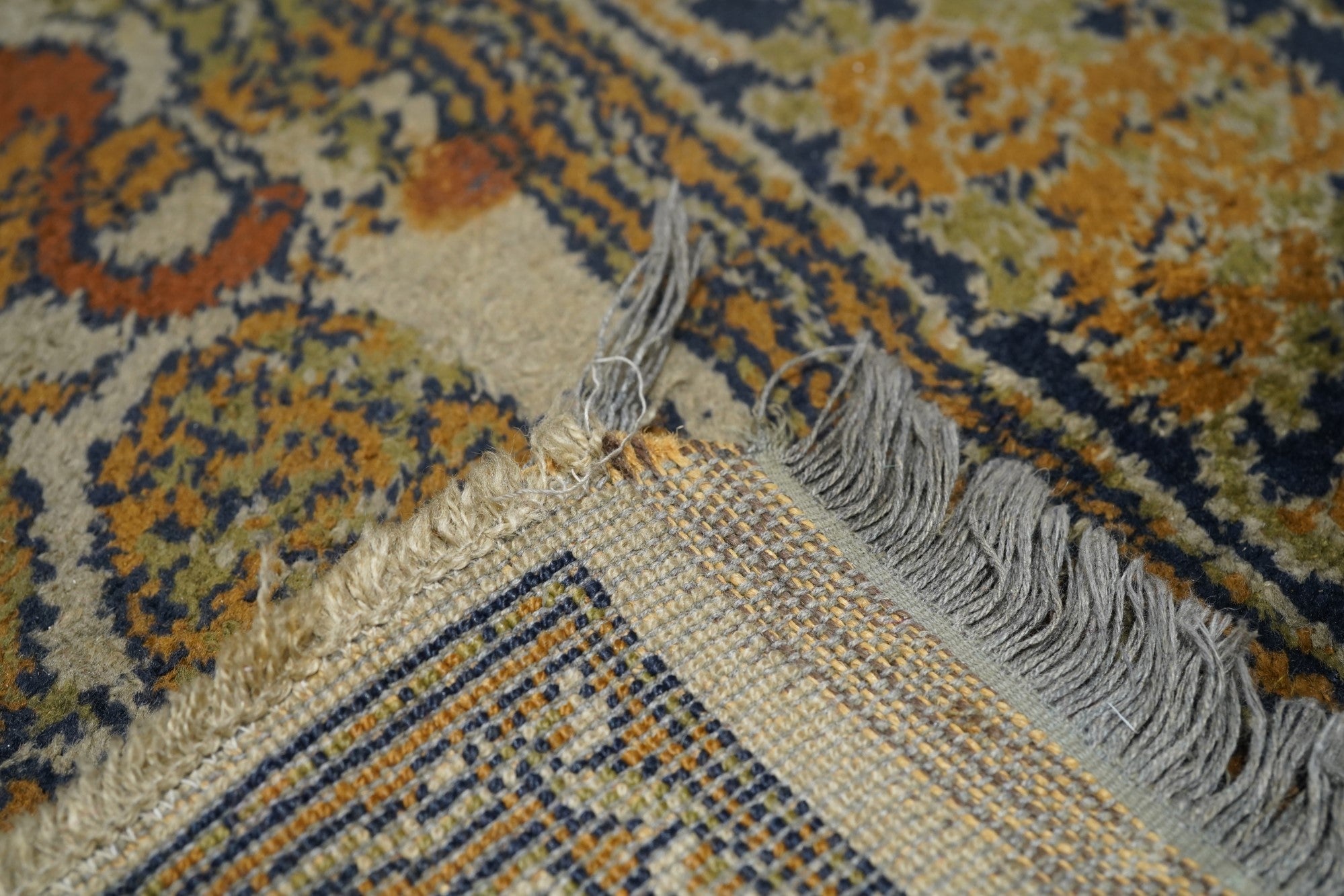 Vintage Belgium Rug 3'1'' x 4'2''