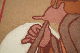 Aubusson Rug 2'9'' x 5'2''