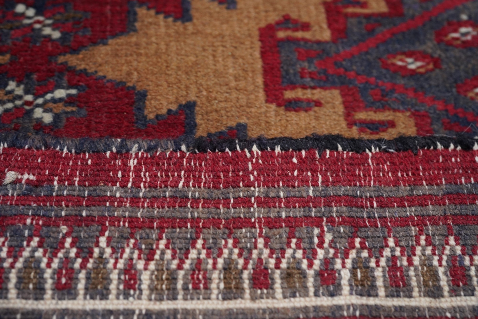 Vintage Turkmen Rug 2'10'' x 3'10''