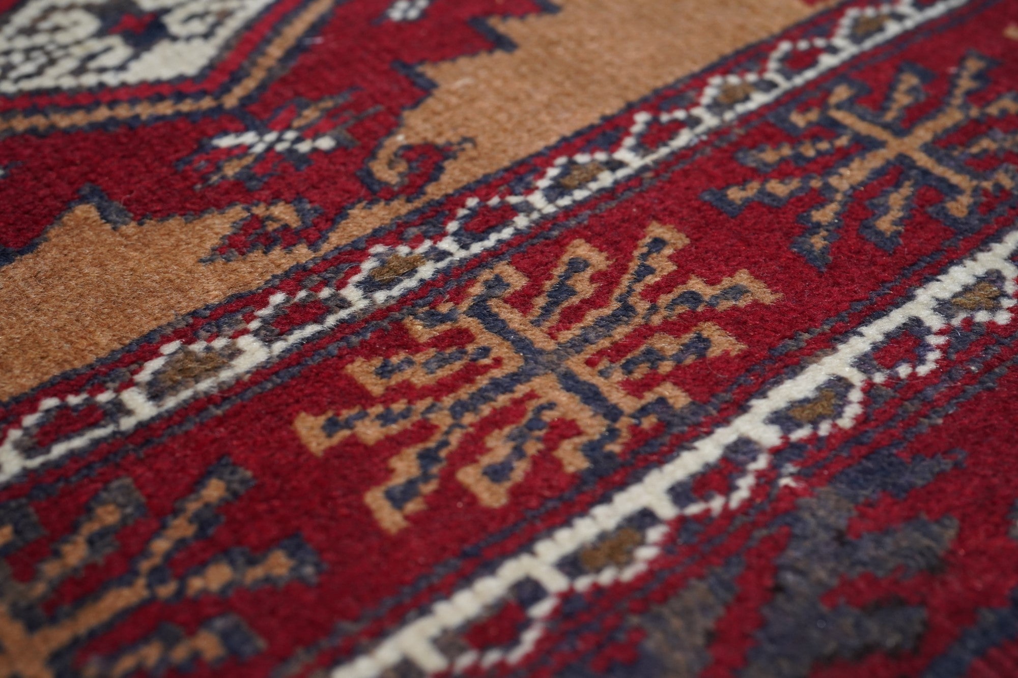 Vintage Turkmen Rug 2'10'' x 3'10''