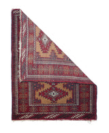 Vintage Turkmen Rug 2'10'' x 3'10''