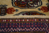 Vintage Bokara Rug 3'1'' x 5'2''