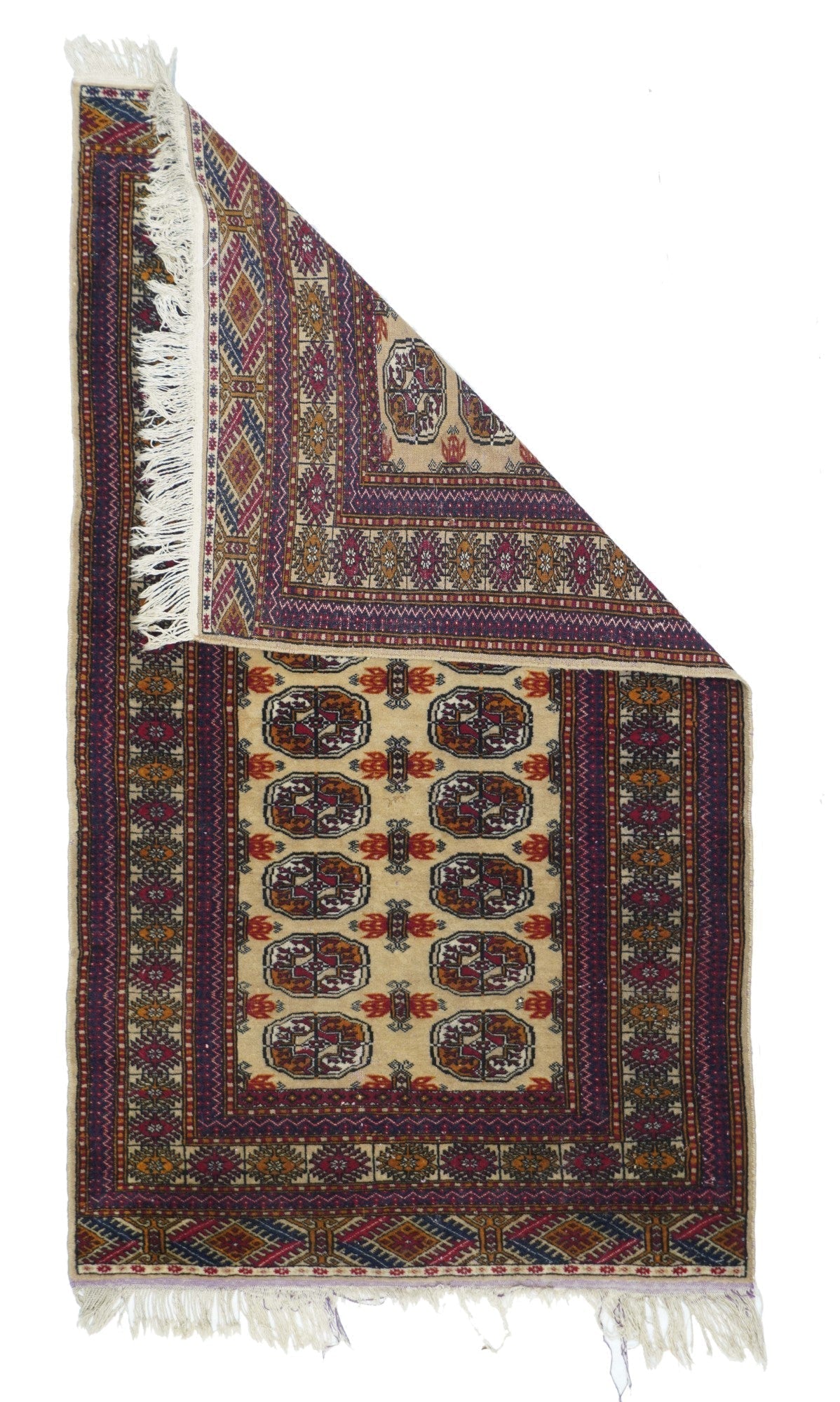 Vintage Bokara Rug 3'1'' x 5'2''