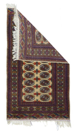 Vintage Bokara Rug 3'1'' x 5'2''