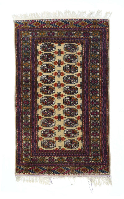 Vintage Bokara Rug 3'1'' x 5'2''