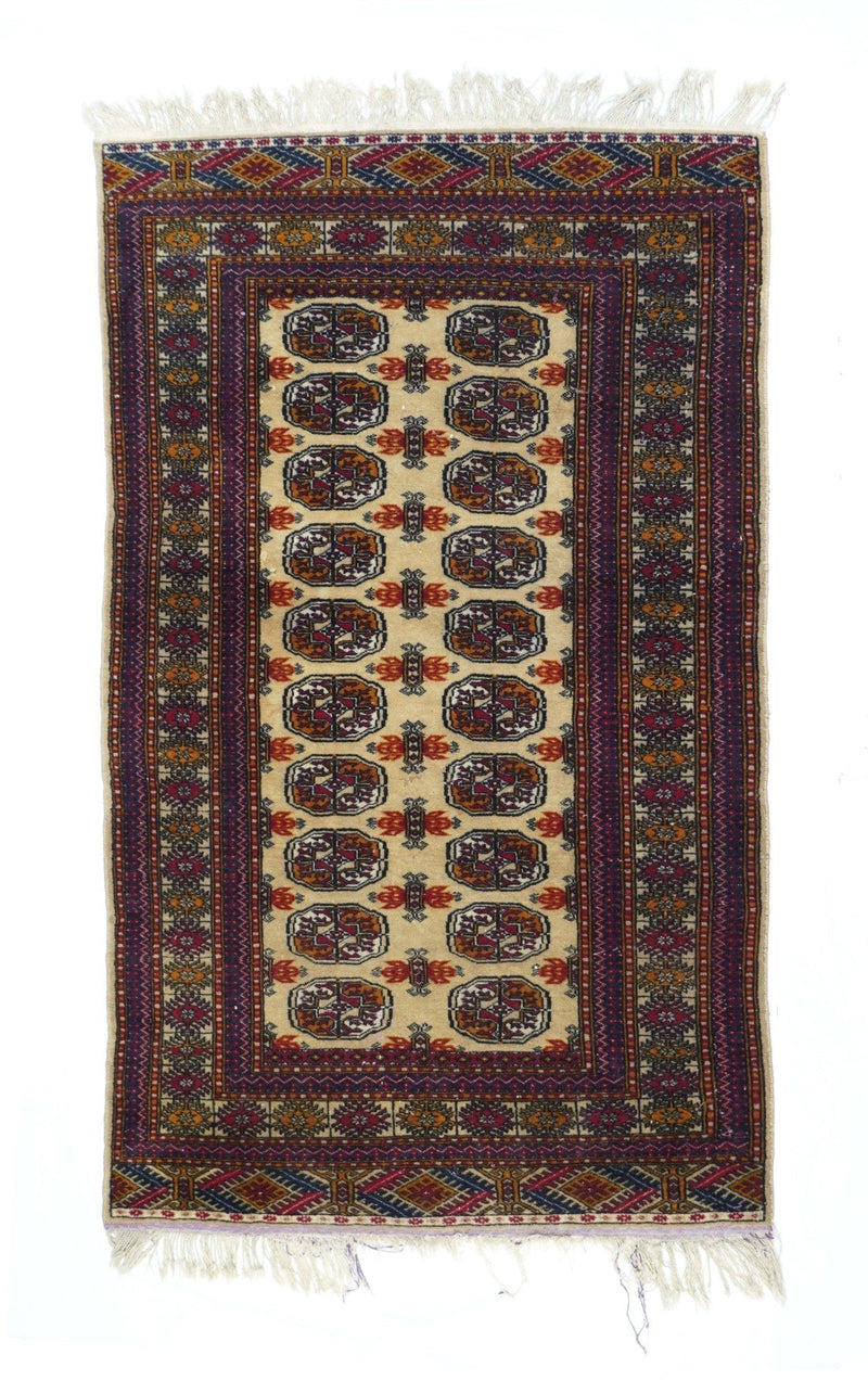 Vintage Bokara Rug 3'1'' x 5'2''
