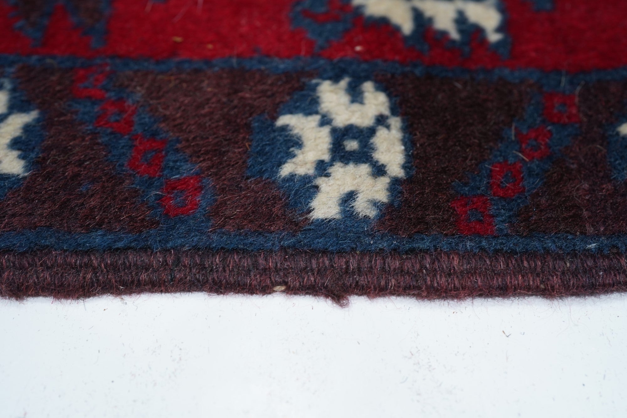 Vintage Afghan Rug 3'9'' x 6'0"