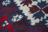 Vintage Afghan Rug 3'9'' x 6'0"