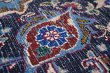 Vintage Mashad Signed Rug 9'5'' x 12'2''