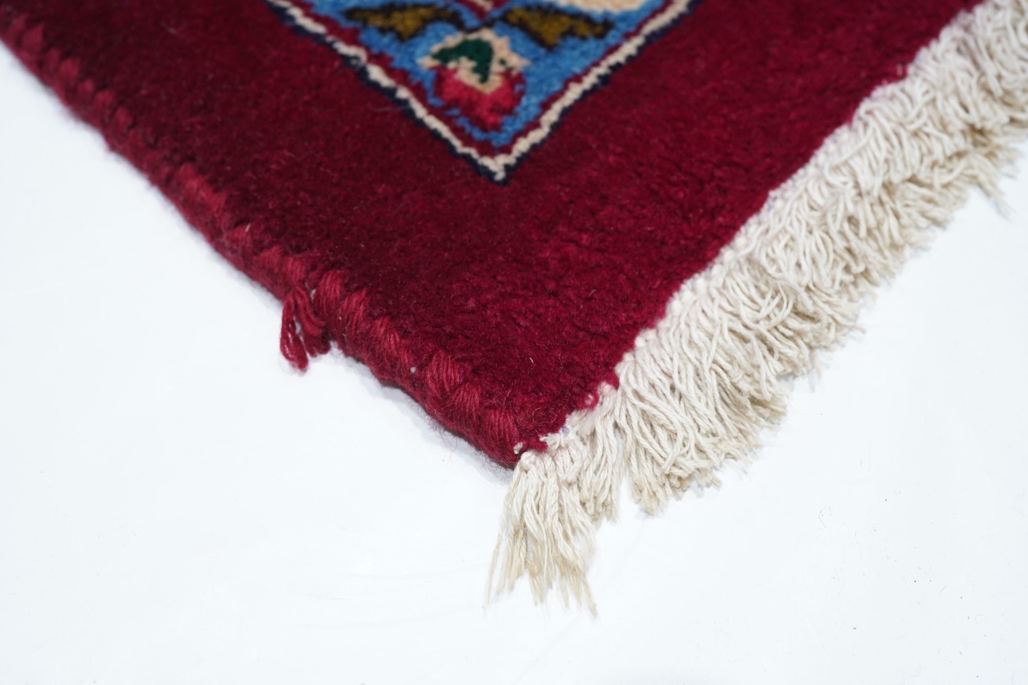 Vintage Mashad Signed Rug 9'5'' x 12'2''
