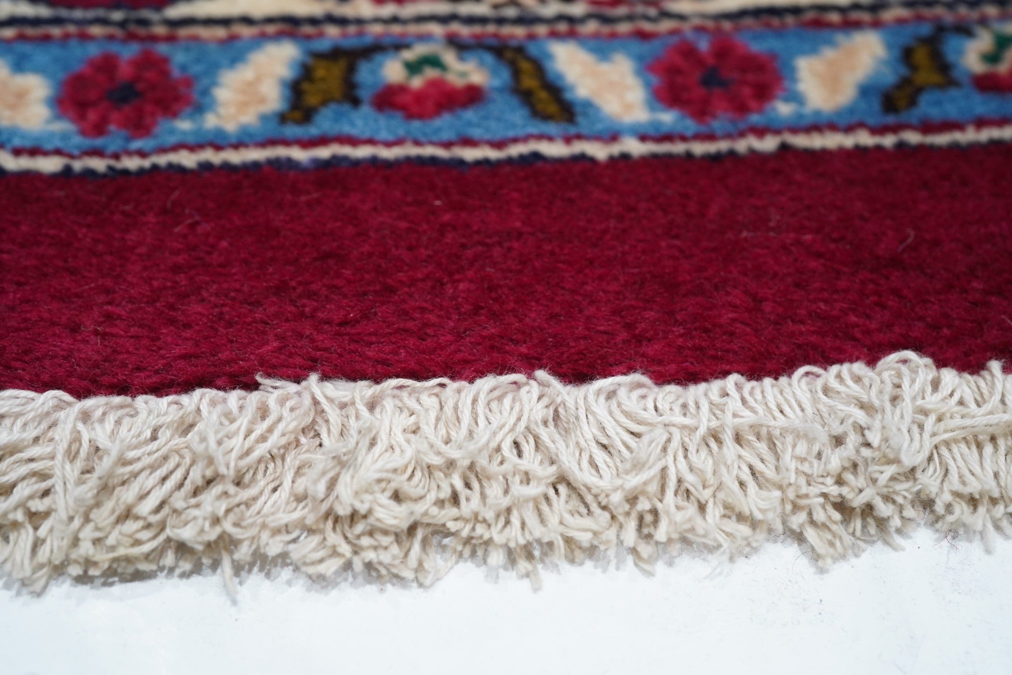 Vintage Mashad Signed Rug 9'5'' x 12'2''