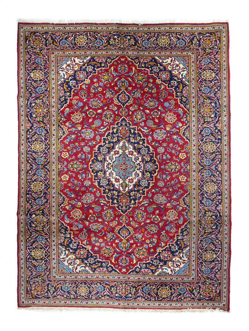 Vintage  Kashan Rug 8'0