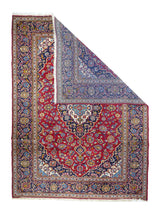 Vintage  Kashan Rug 8'0" x 11'4''