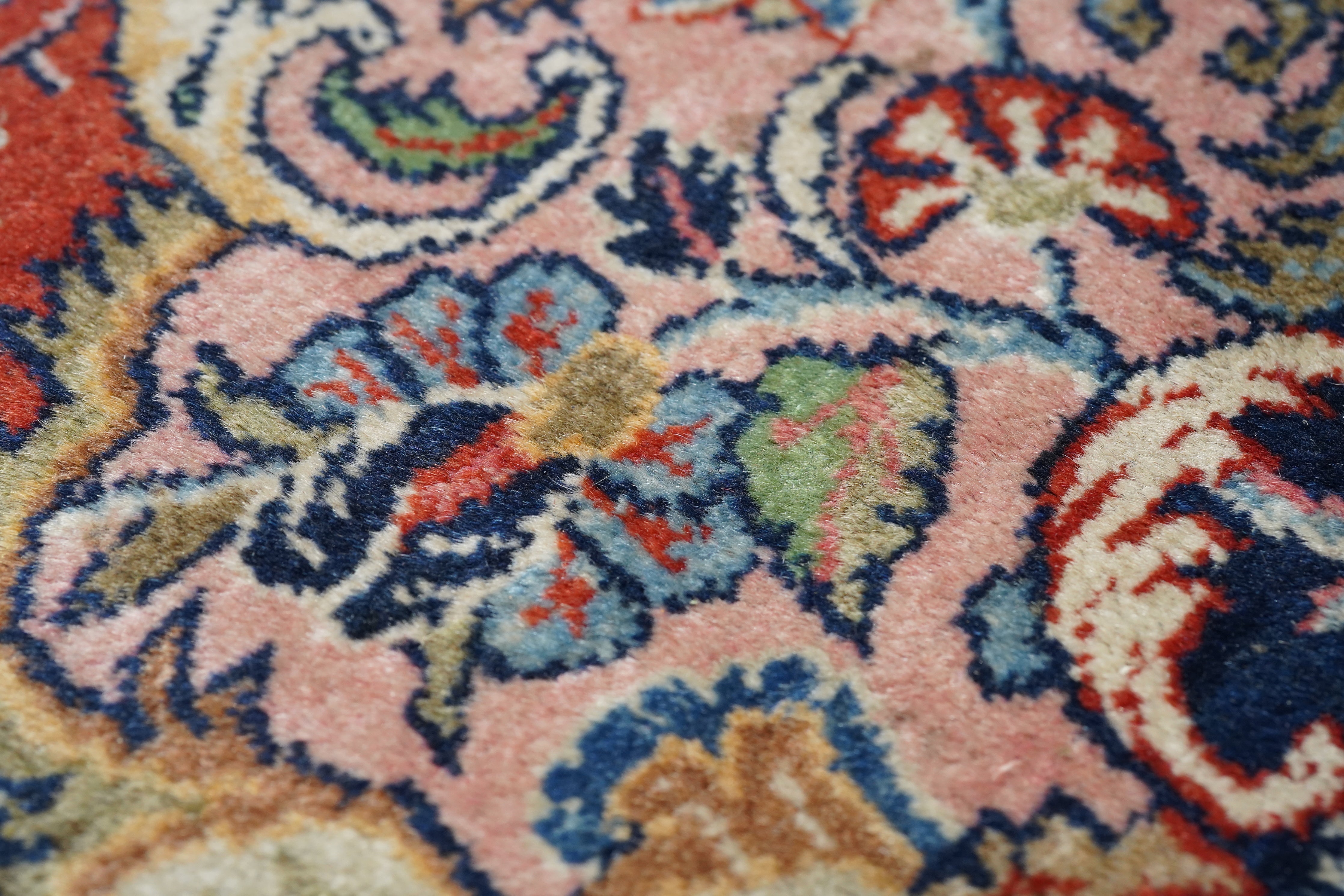 Vintage  Kashan Rug 9'11'' x 13'10''