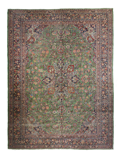 Vintage  Kashan Rug 9'11'' x 13'10''