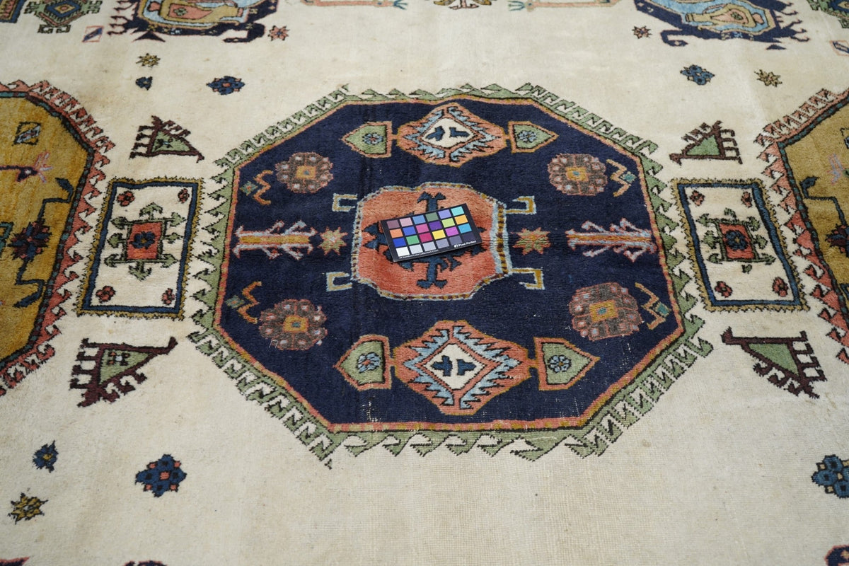 Vintage Ardevil Rug 11'2'' x 11'8''