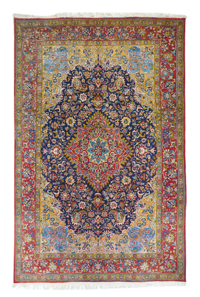Extremely Fine Qum Rug 7'0