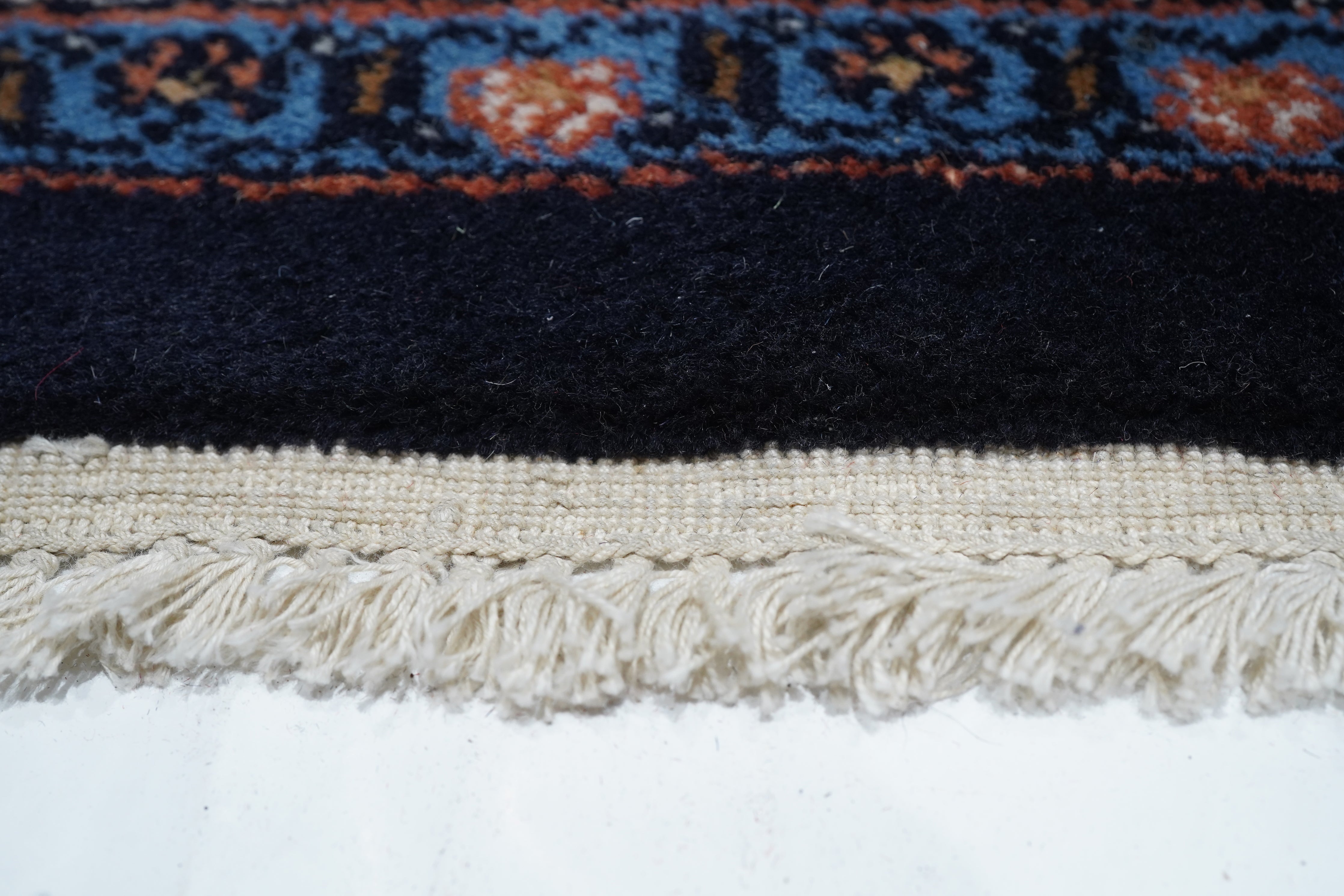 Indian Kashan Rug 6'4'' x 9'10''