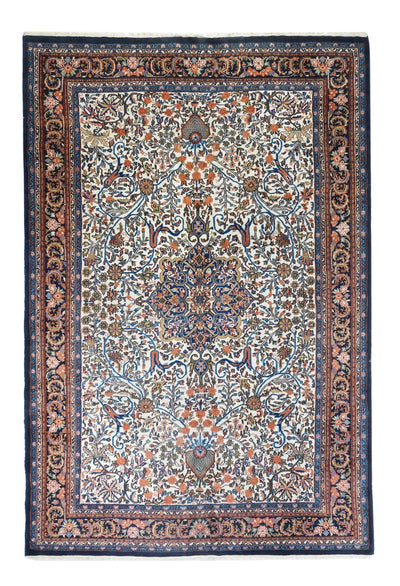 Indian Kashan Rug 6'4'' x 9'10''