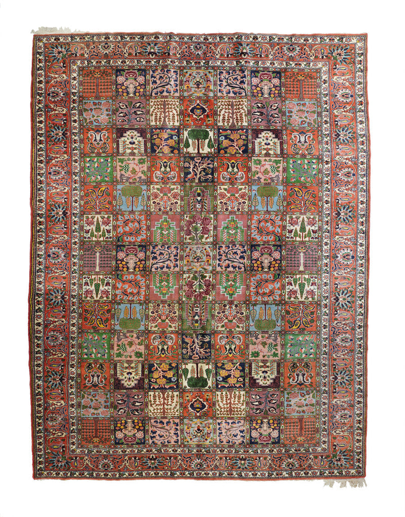 Vintage Bakhtiari Rug 9'5'' x 13'4''