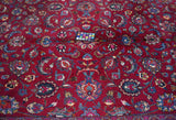Vintage  Mashad Signed Rug 6'11'' x 10'4''