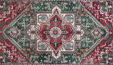 Vintage Indian Heriz Rug 6'1'' x 9'1''