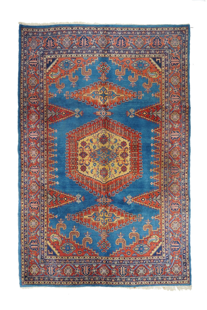 Vintage Sarouk Rug 7'1'' x 10'6''