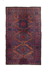 Vintage Sumak Rug 7'3'' x 11'10''