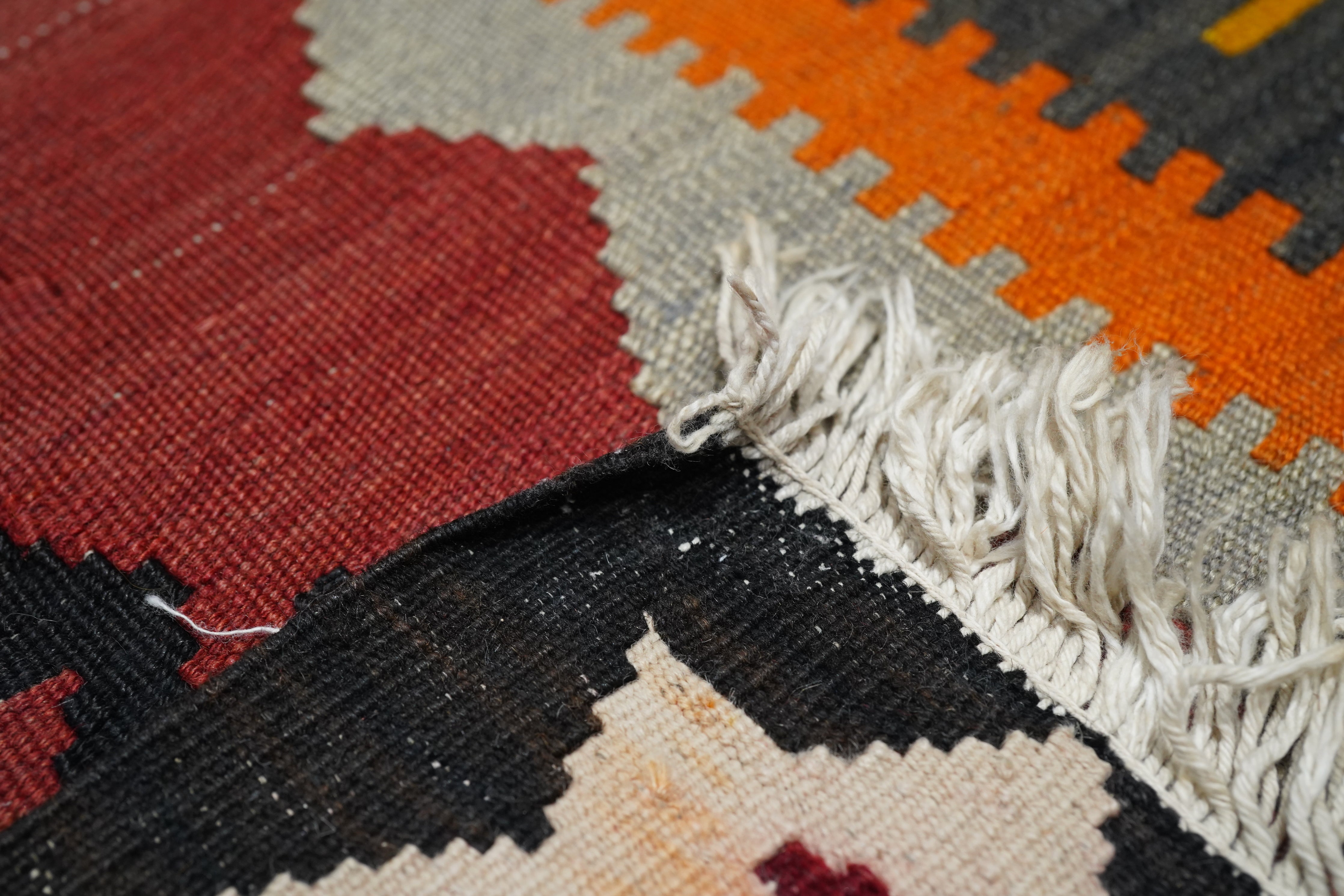 Vintage Kilim Rug 5'4'' x 10'6''