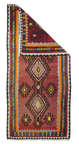 Vintage Kilim Rug 5'4'' x 10'6''