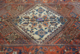 Antique Bakhtiari Rug 6'4'' x 9'6''
