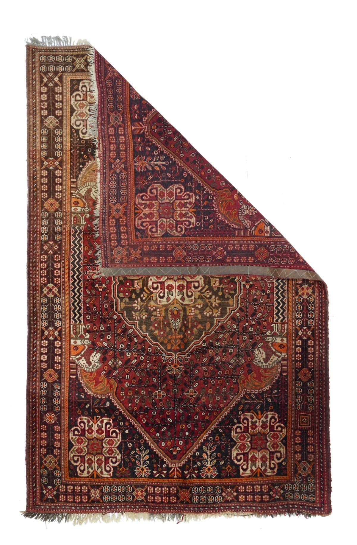 Vintage Qashqai Rug 5'4'' x 8'4''