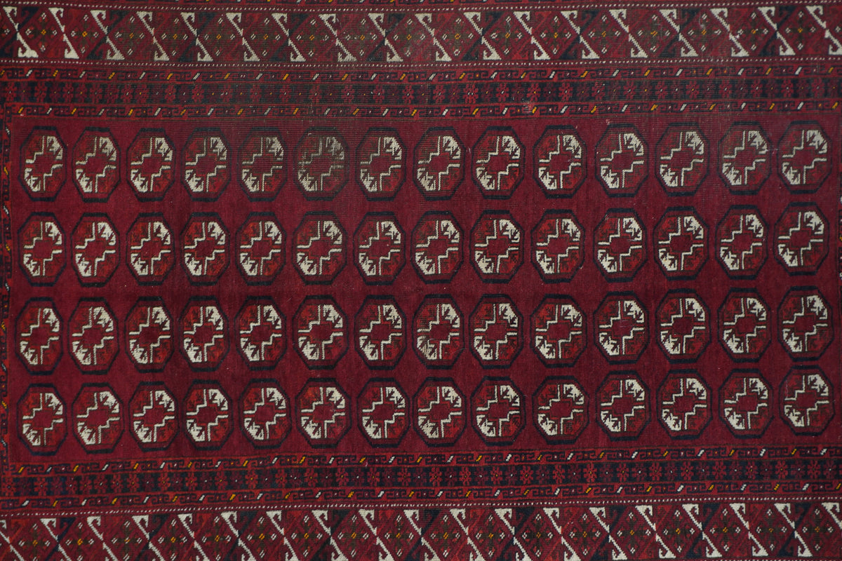 Vintage Bokara Rug 4'5'' x 7'0''