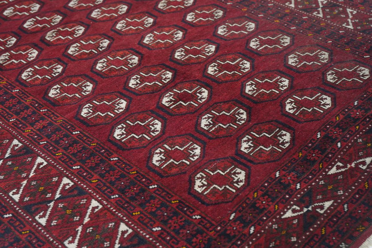 Vintage Bokara Rug 4'5'' x 7'0''