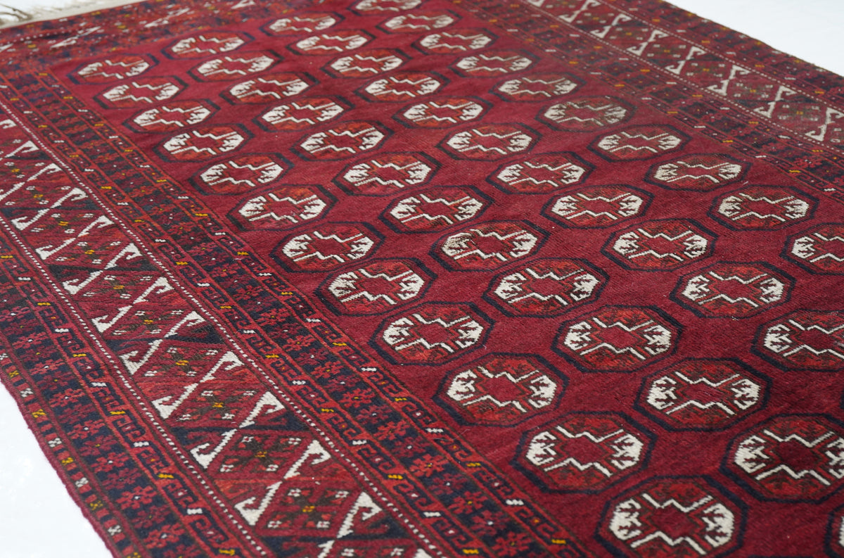 Vintage Bokara Rug 4'5'' x 7'0''