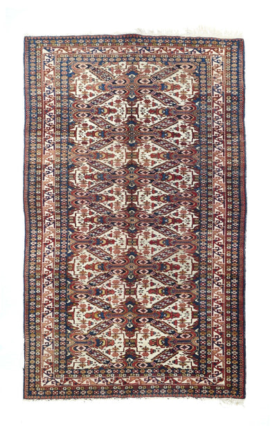 Antique Caucasian Zeyhur Rug 5'4'' x 8'8''