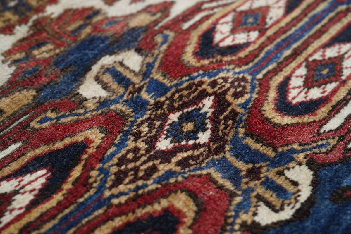 Antique Caucasian Zeyhur Rug 5'4'' x 8'8''
