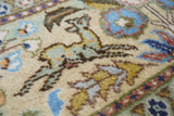 Vintage  Tabriz Rug 6'7'' x 7'9''