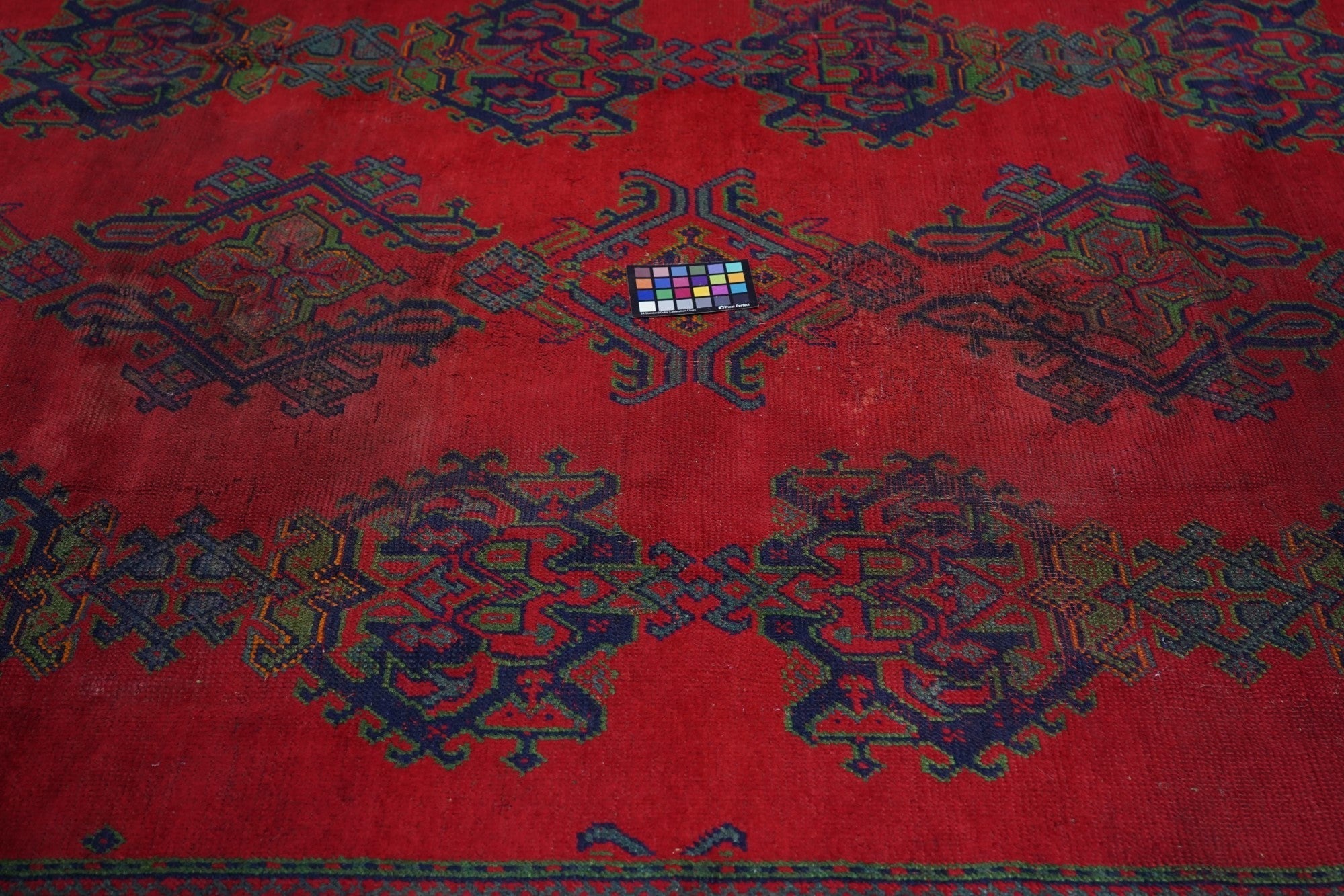 Fine Antique Oushak Wool Rug 9'0" x 11'5''
